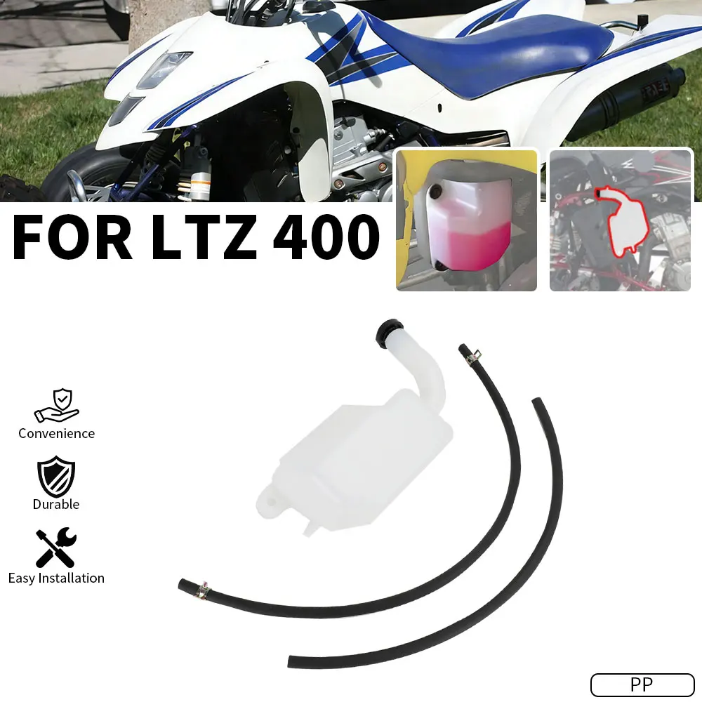 Kühler Wasser Tank Kühlmittel Flasche Überlauf Reservoir Für Suzuki LTZ400 Motorrad Teile Elektrische Dirt Bike
