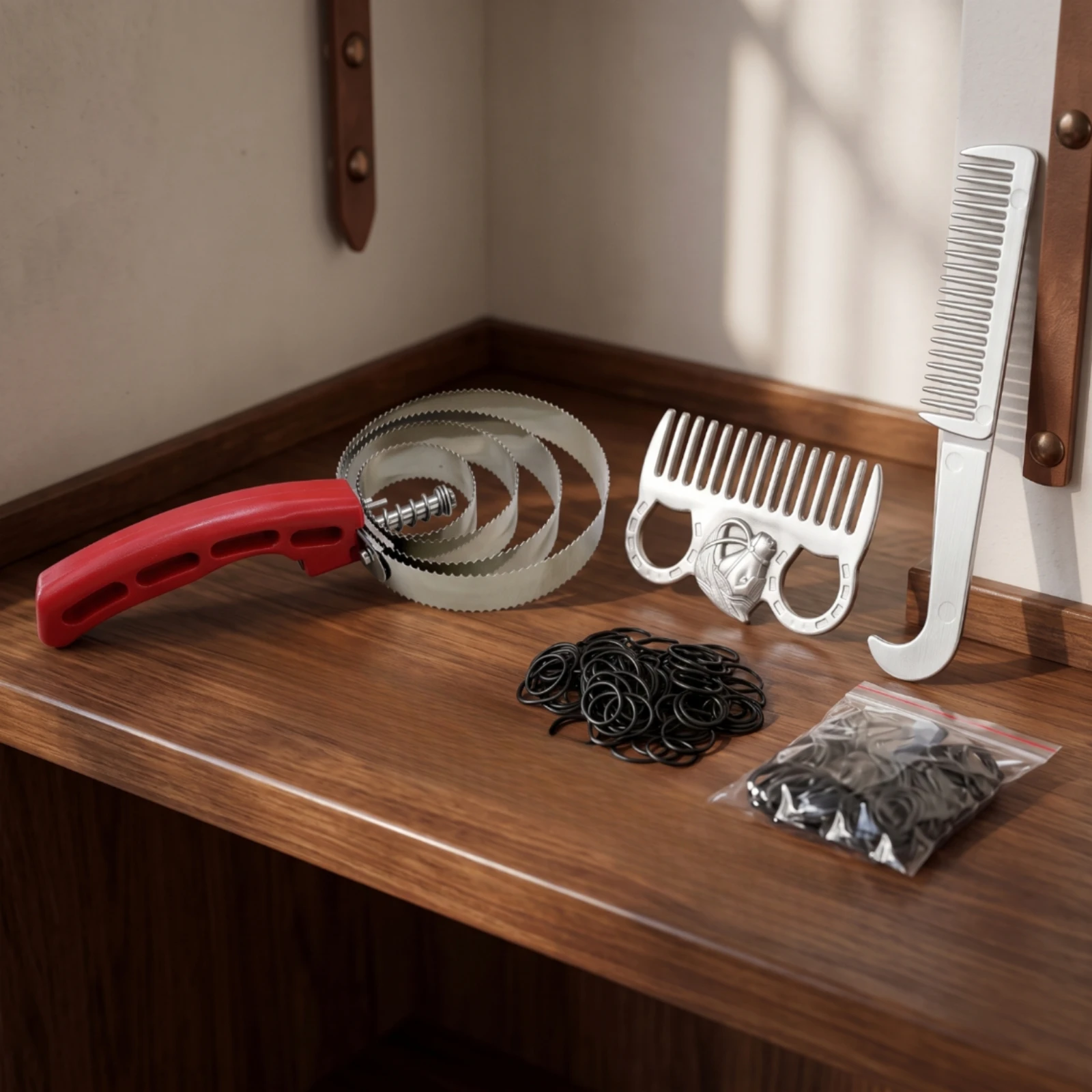5 Buah Perlengkapan Perawatan - Grooming Kit Horse ulasan dan harga