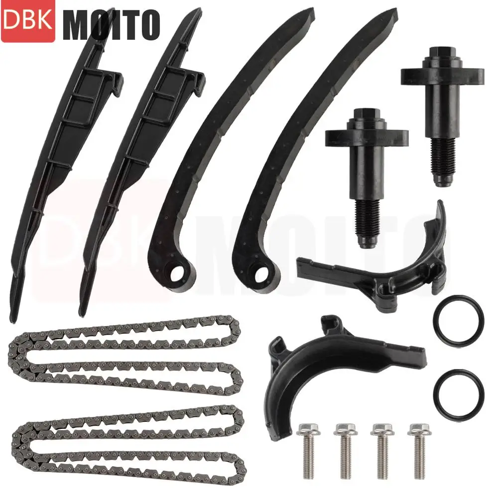 Motorcycle Timing Chain & Guide Tensioner Kit For Can-Am Renegade 500 700 800 800R Outlander Max 500 570 650 800 800R 850