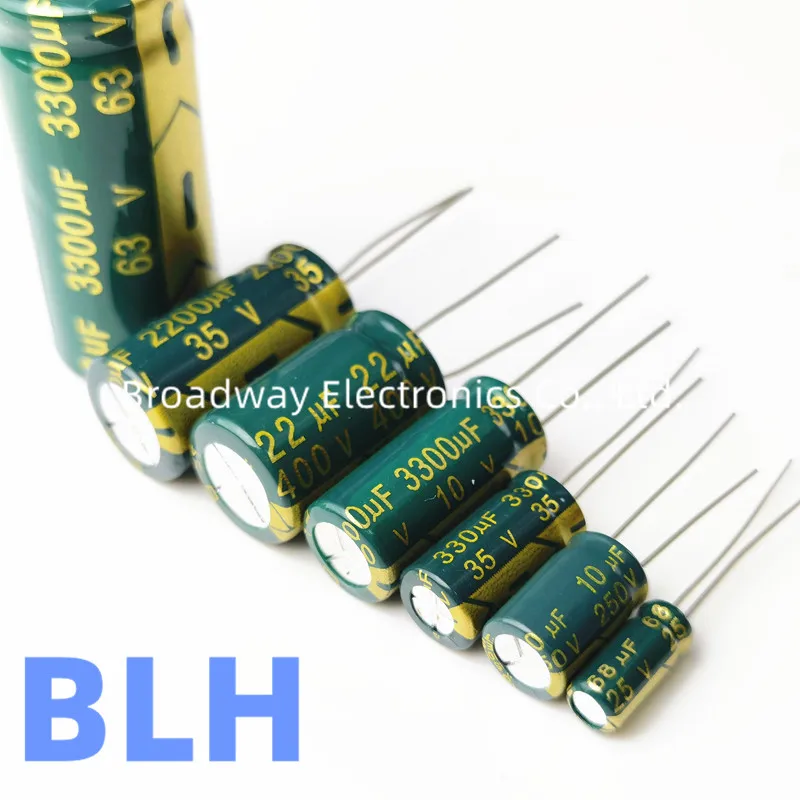 2-50 قطعة 35V 50V 63V 80V 100V 160V 200V 250V عالية التردد منخفضة ESR الألومنيوم مكثف 1 فائق التوهج 2.2 فائق التوهج 4.7 فائق التوهج 10 فائق التوهج 22 فائق التوهج 47 فائق التوهج 68 فائق التوهج 100 فائق التوهج