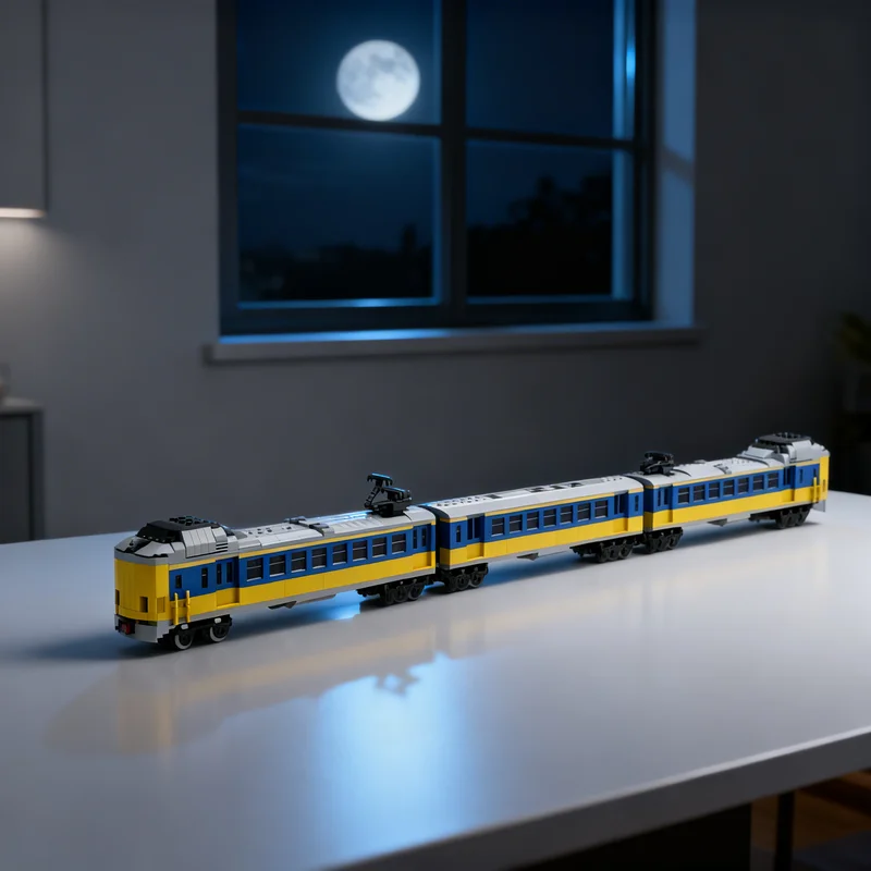 

3308pcs MOC Koploper NS Dutch Railway Creator Model Building Blocks Creative Display Gift Collectible Decor Kids Premium Adult