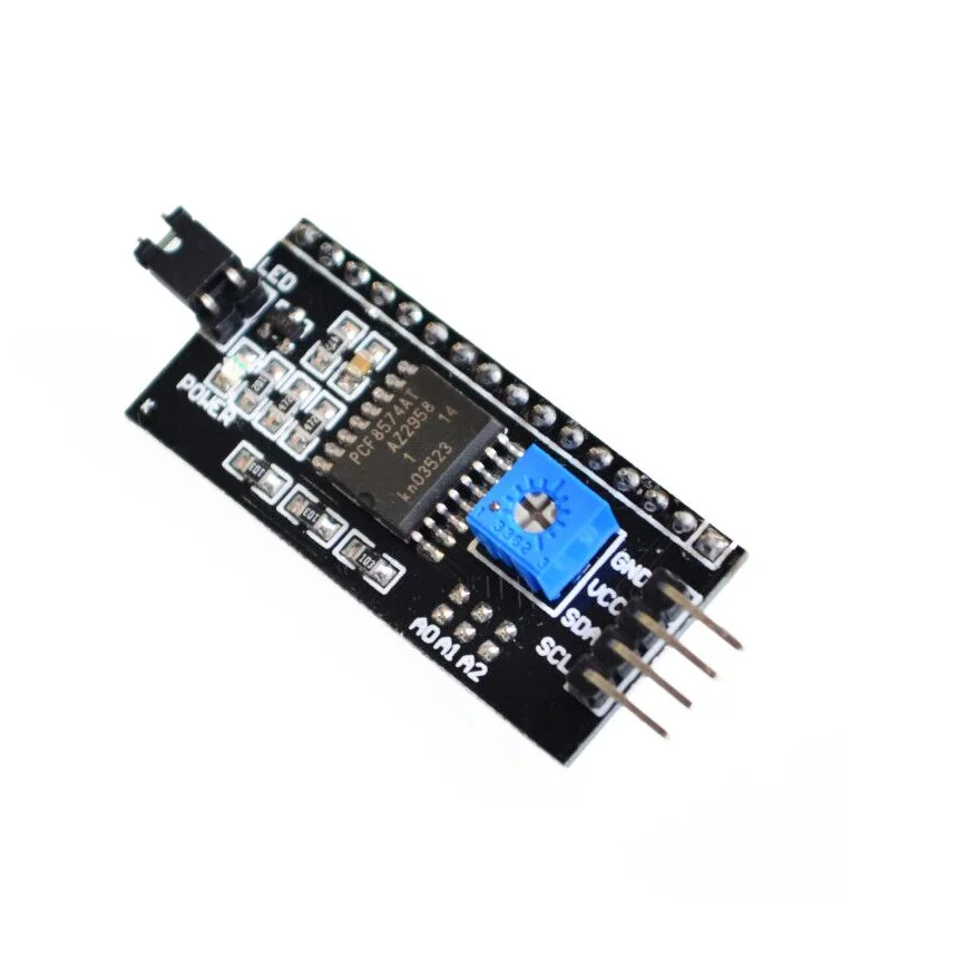 Lcd1602 + I2c Lcd 1602 Module Blauw/Groen Scherm Pcf8574 Iic/I2c Lcd1602 Adapter Plaat Voor Arduino Uno R3 Mega25