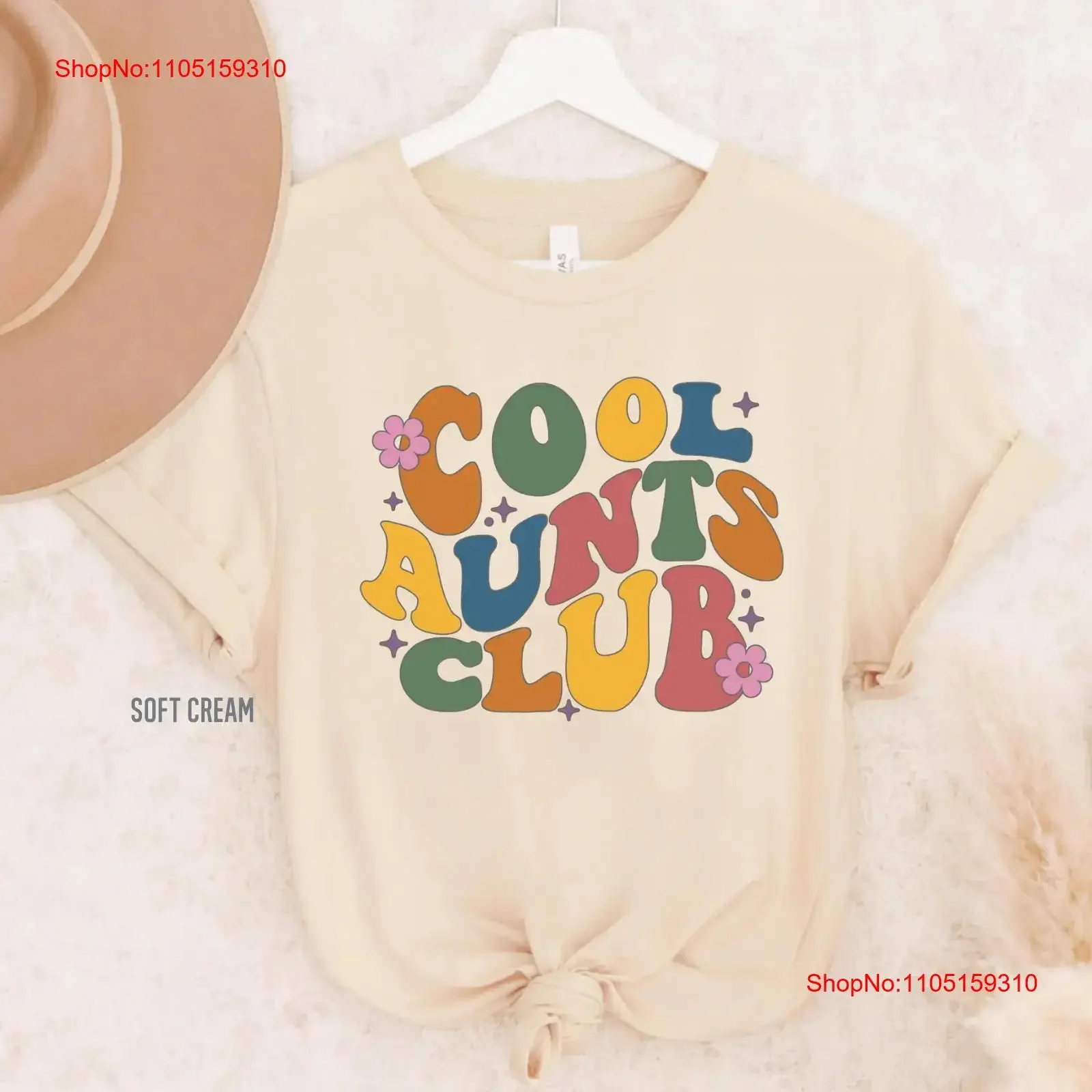 

Футболка Cool Aunts Club для тети Тету, ретро, модная, S 3XL, винтажная, дышащая, мягкая, унисекс, мужская, универсальная, с графикой, повседневная