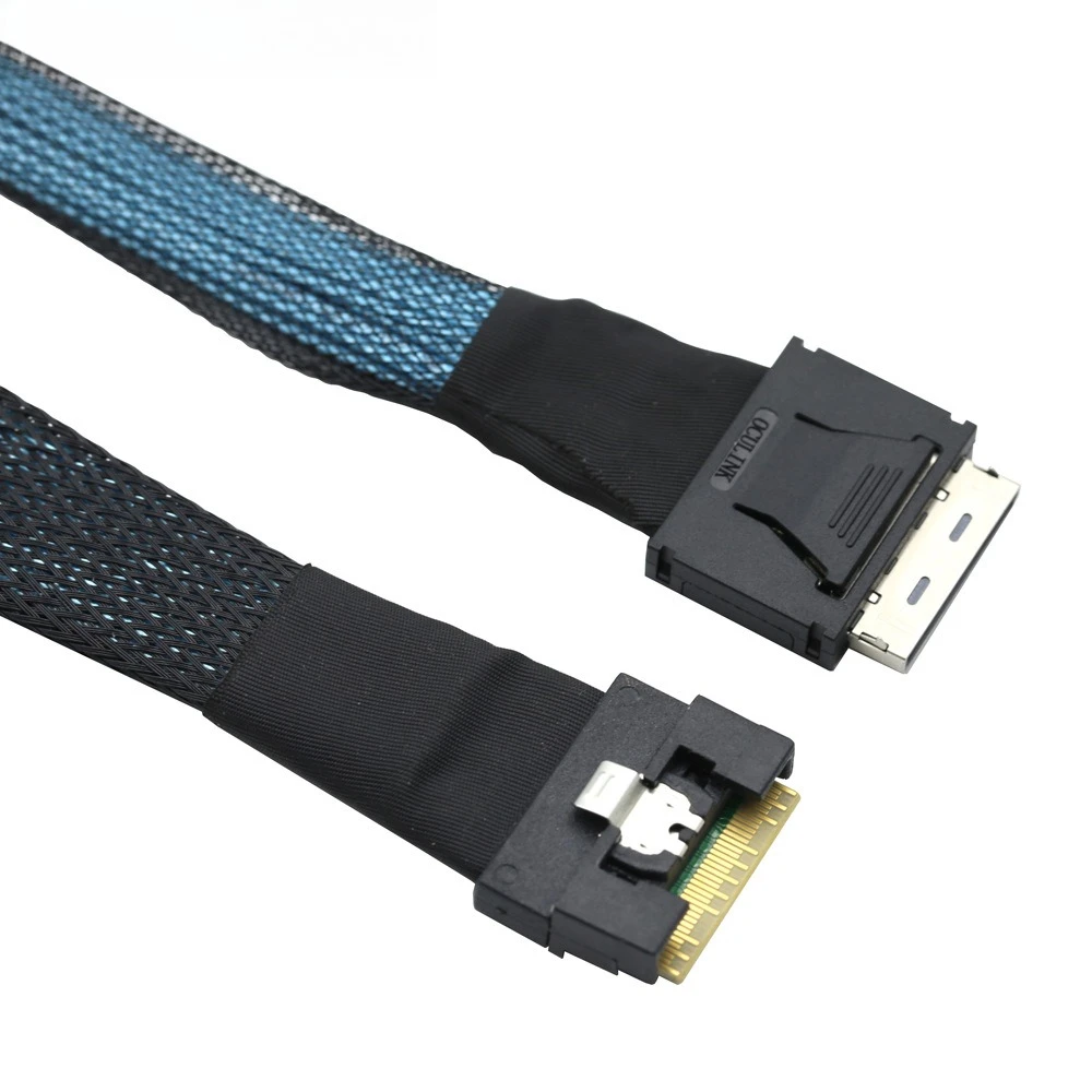 PCIE GEN 4 SlimSAS 8654 8i to OCulink 8611 8i Intranet Cable