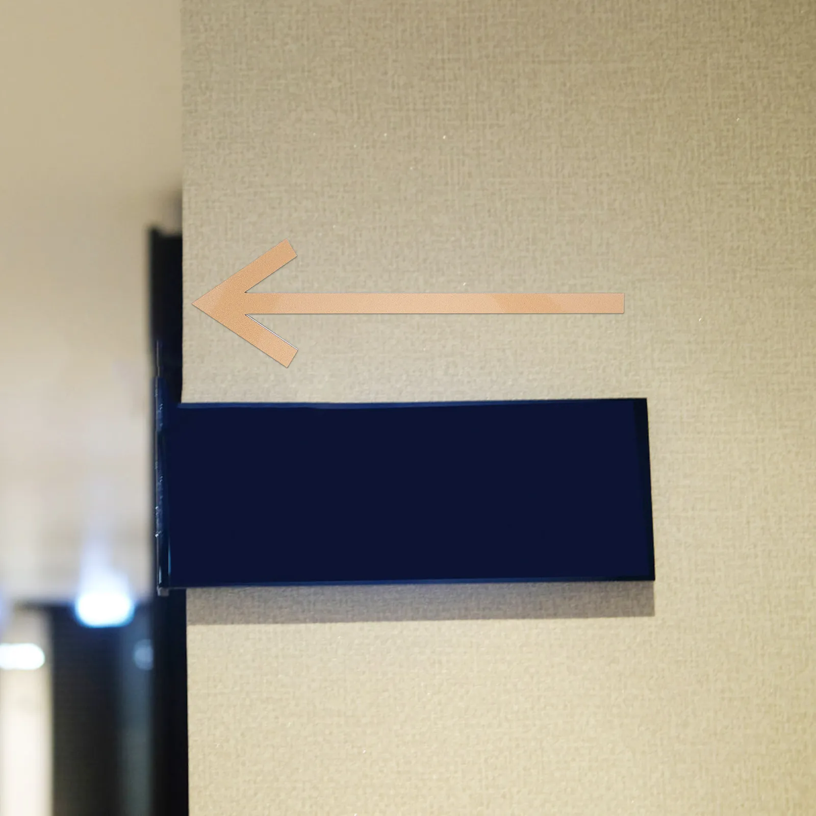 Acrylic Self Adhesive Arrow Directional Sign 8 Inch Resistant Outdoor Yard Mailbox Front Door Address Wedding