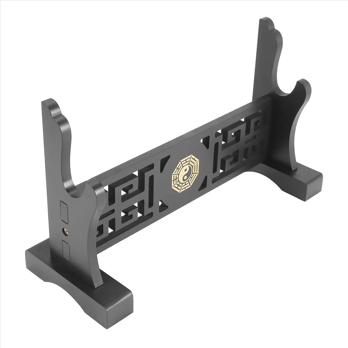 【ABFS】Sword Stand Display Stand Katana Genji Japanese Samurai Sword Blade Medieval Sword Stand Tai Bagua-A