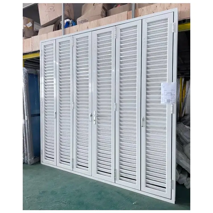 High-Quality Fixed Aluminum Blinds Durable & Affordable Folding Shutters