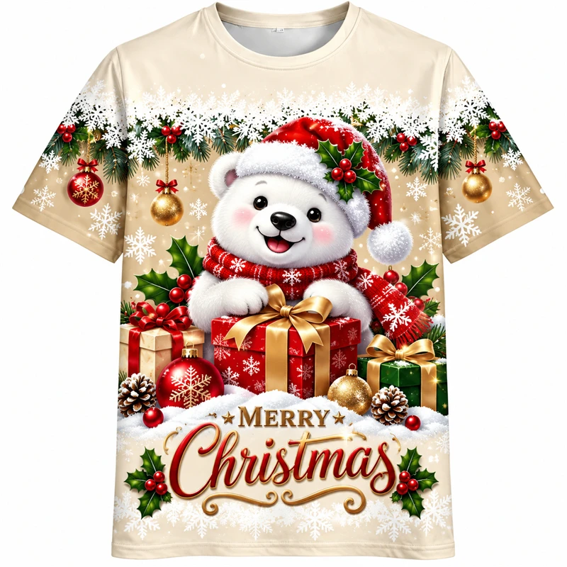 T-shirt de Noël pour hommes, m - Men'S Fashion Xmas Party avis et prix