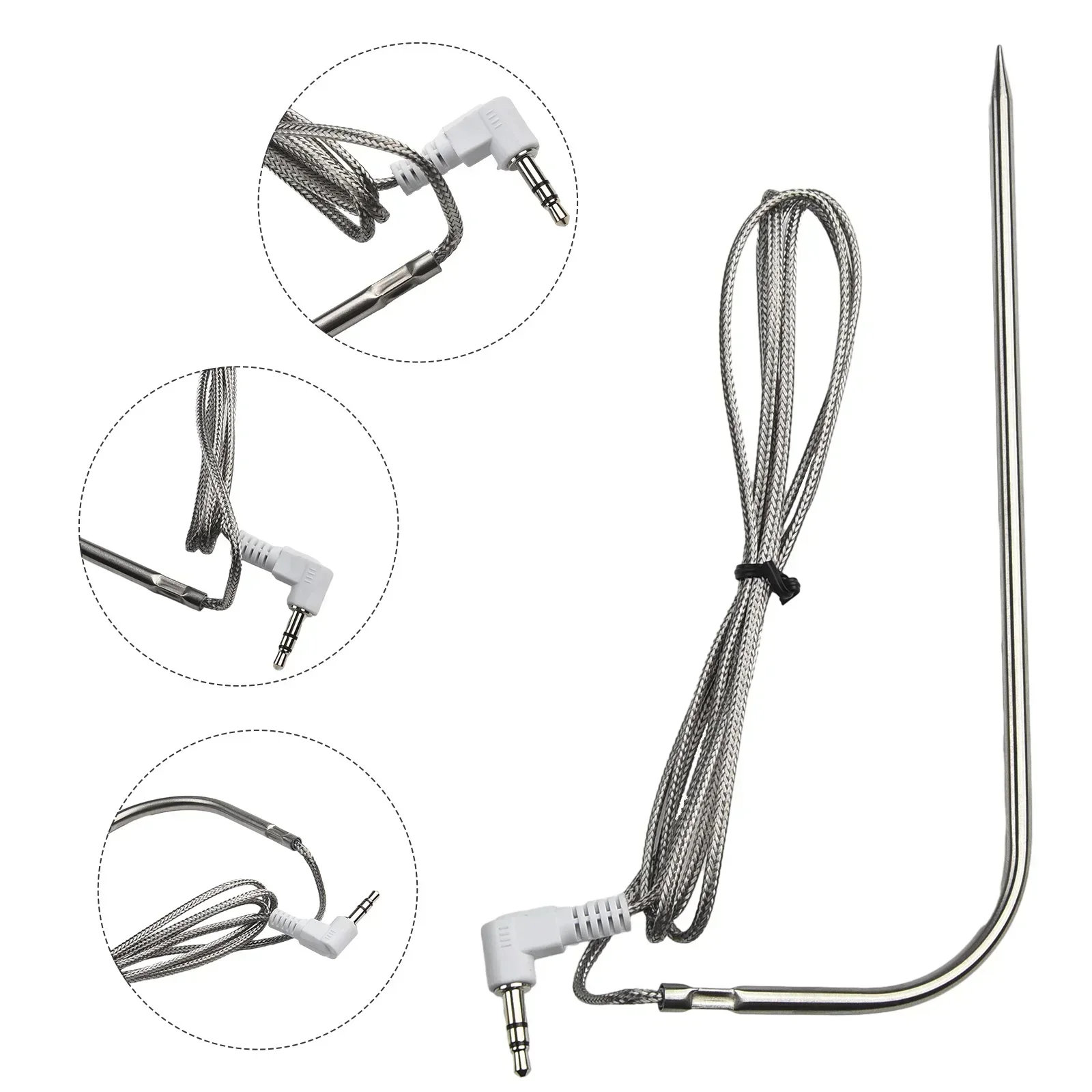 1pc Replacement Meat Probe Oven Temperature Sensor For TRAEGER Grills Digital Thermostats Charcoal Outdoor Camping Accessories