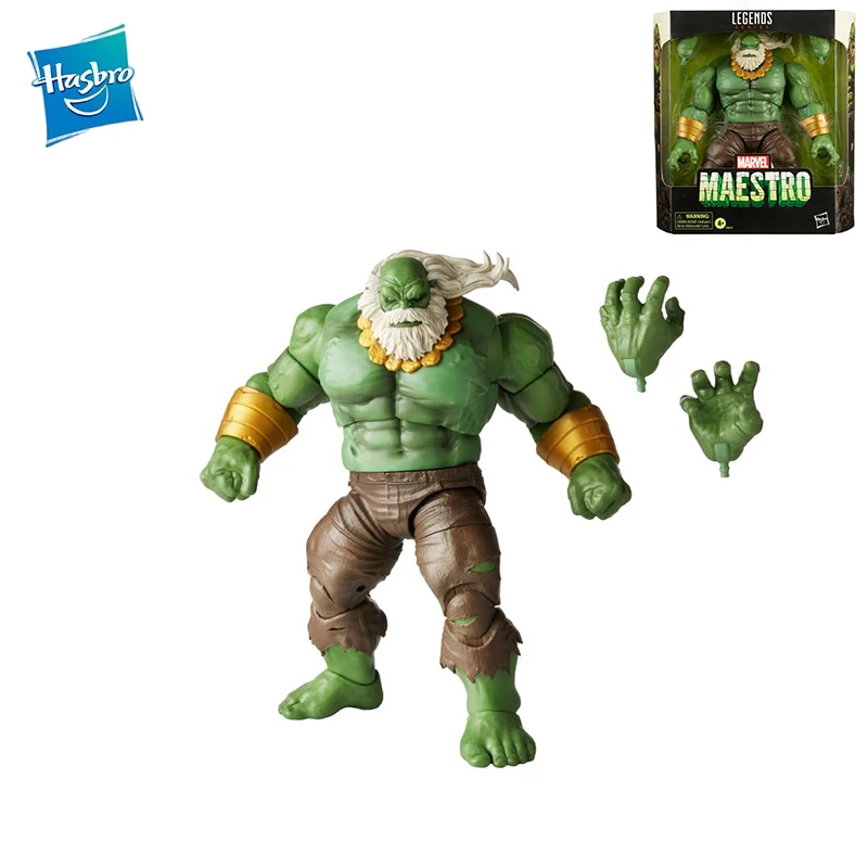 

In Stock Hasbro Marvel Legends 6inch MAESTRO Hulk PVC Anime Figure Action Figures Model Toys