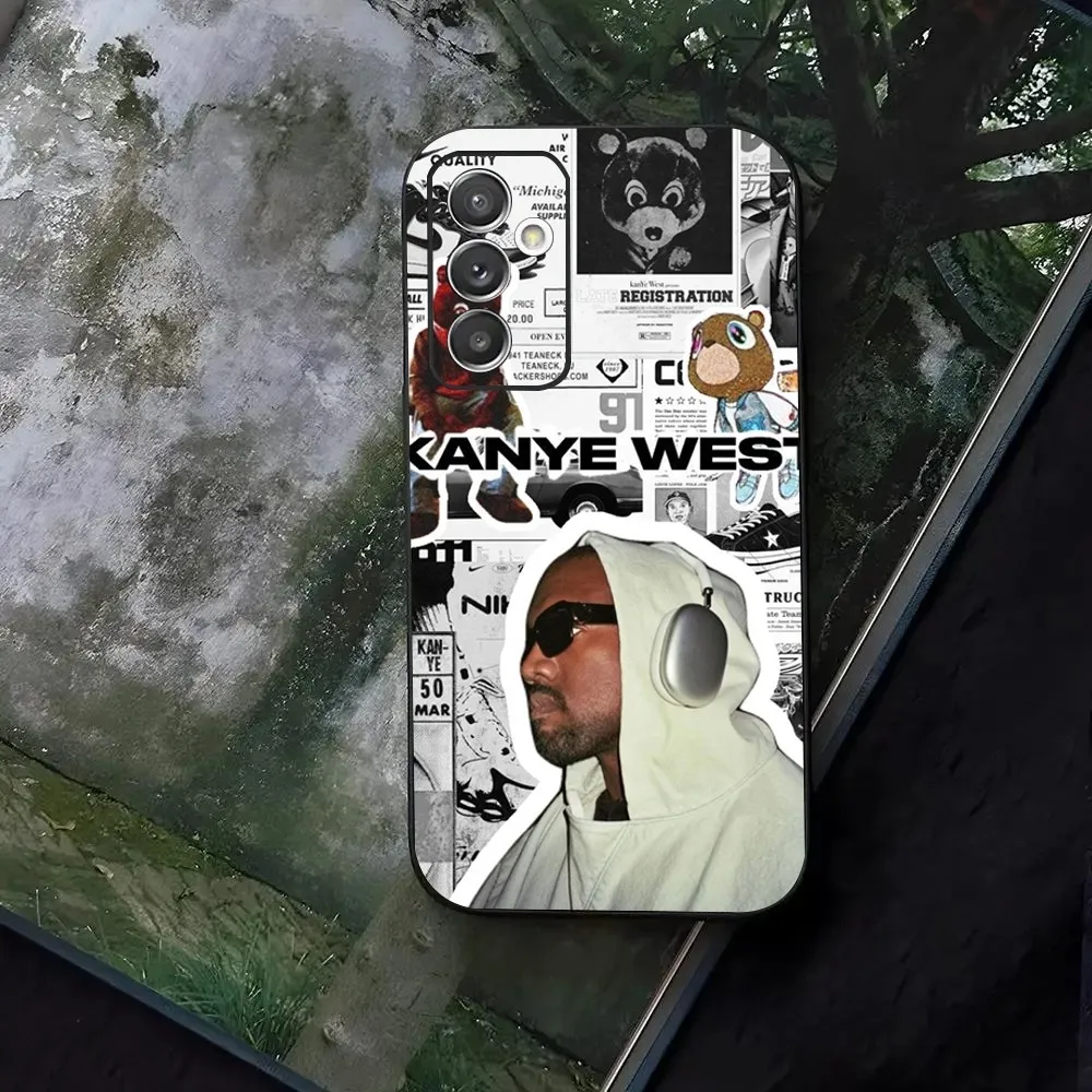 Rapper Yee Funny K-Kanye West Phone Case For Samsung Galaxy A13,A21s,A22,A31,A32,A52,A53,A71,A80,A91 Black Cover