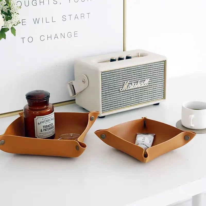 Leather Desktop Storage Box 4