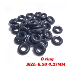 50 PCS 12582219  25335146 Fuel Injector Repair Kit Rubber Seal O ring 6.58*4.27MM 21006 For Toyota GMC Chevy Cobalt Pontiac G5