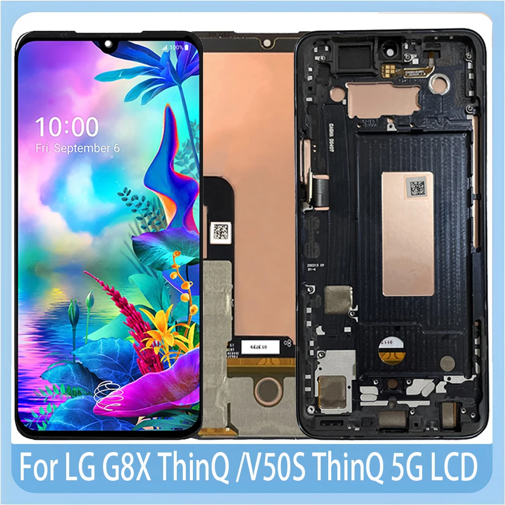 AMOLED Touch Screen for LG G8X ThinQ V50S 6.4in
