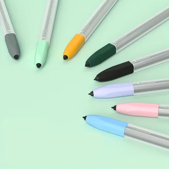 Custodia per matite per Samsung Galaxy Tab S6 Lite P610 P615 Tab S7 S8 S9 Tablet S6Lite Borsa per penne Protezione antiscivolo Custodia in silicone