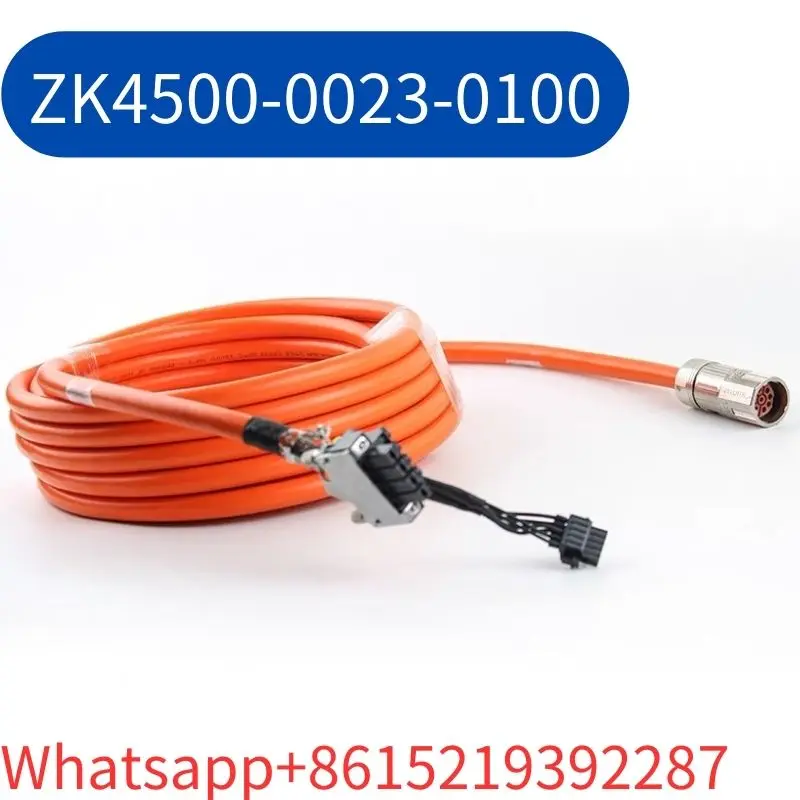 

Brand New ZK4500-0023-0100 servo power cable 5m 10m customizable length of 0.3 square wire core Fast Shipping