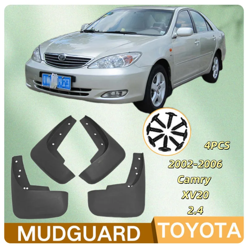 4x для Toyota Camry XV20 2,4 2002 2003 2004 2005 2006 грязь, обновленные брызговики заднего колеса, брызговик Daihatsu Altis, аксессуары