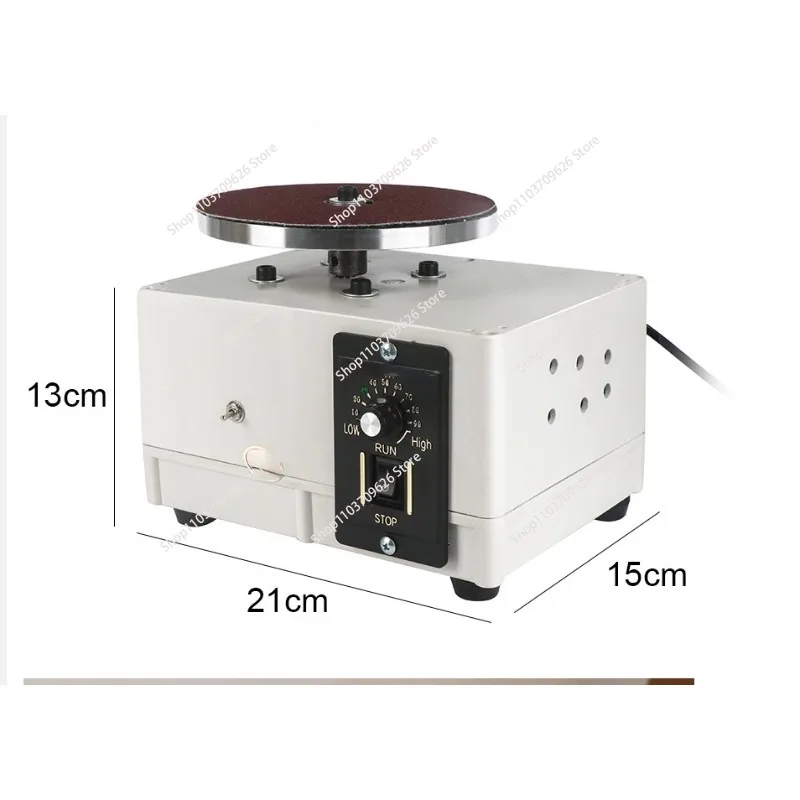 220V Electric Polisher Knife Sharpener Hairdressing Scissors Manicure Knife Special Polishing Machine Diamond Grinding Disc