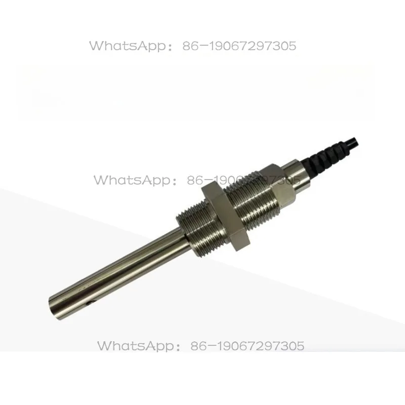 120 ℃ High Temperature 316L Conductivity Electrode HLDH-1.0-43 Stainless Steel 3/4NPT Double Thread Probe