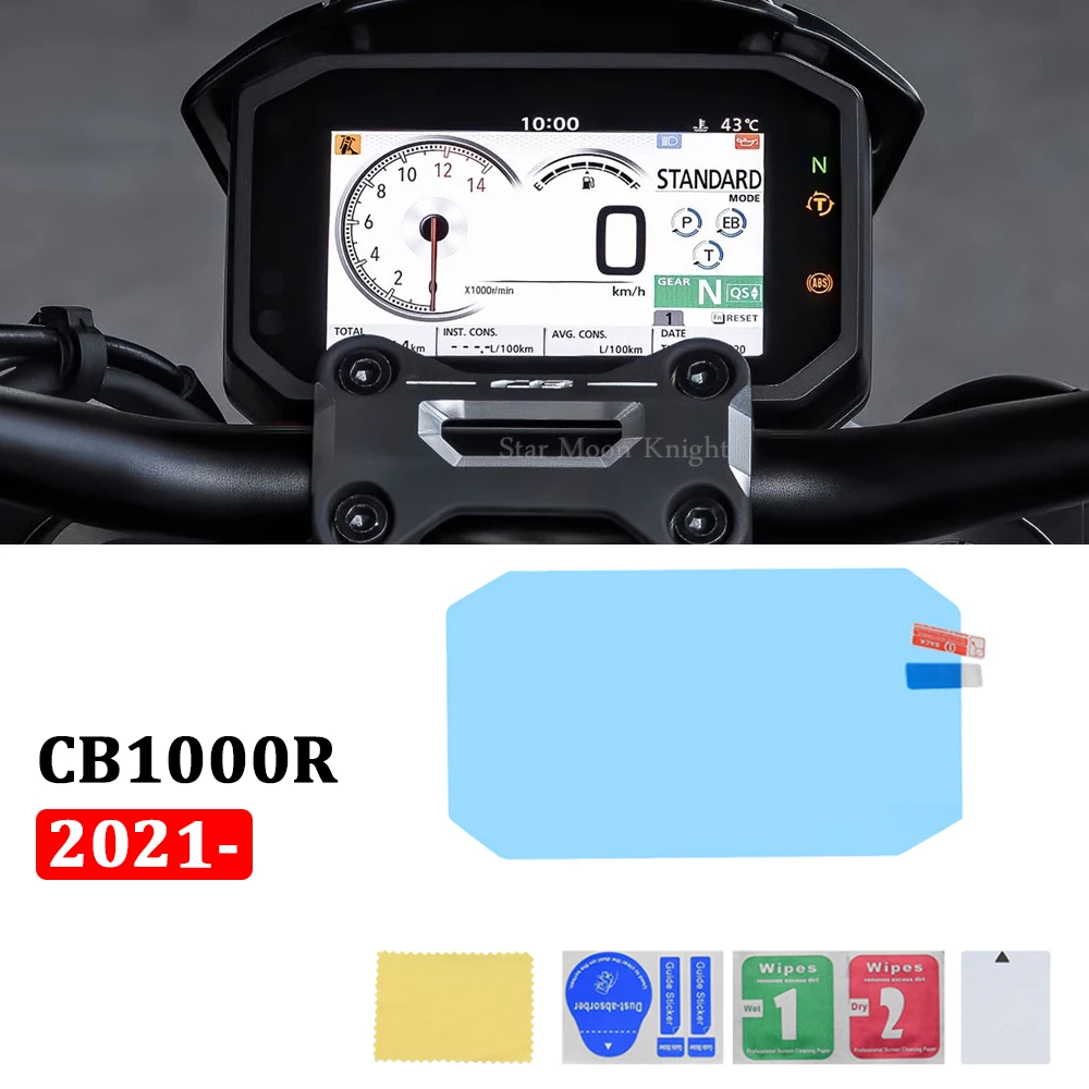 

Motorcycle Accessories Scratch Cluster Screen Dashboard Protection Instrument Film Fit For Honda CB1000R CB 1000 R 2021 -