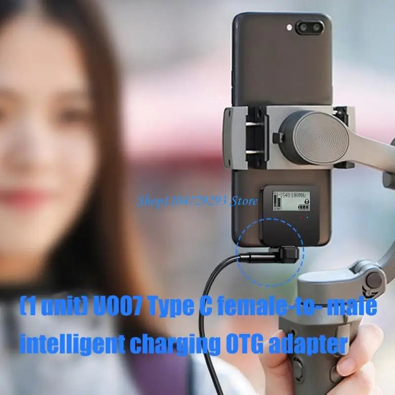 Compactly Type C OTG Adapter Pocket Sized Easy to Carry for On travel Connectivity USB C 32W Fast Charging Adapter 