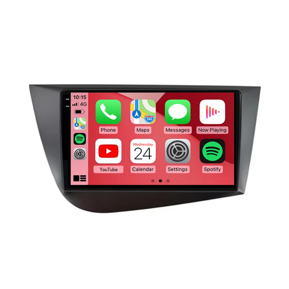 Android 14 Car Radio Multimedia Video Player Carplay For Seat Leon 2 MK2 Altea XL 2004 - 2015 4G WIFI GPS Navigation Stereo DSP