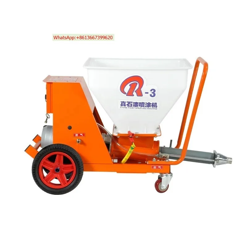 R3 multi-function spraying machine thick fireproof coating exterior wall