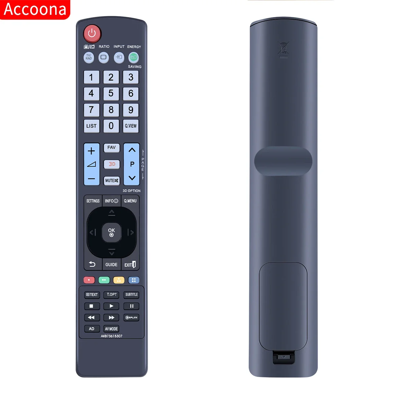 

Accoona Remote Control AKB73615307 for 4K LCD Smart TV 37LM611S 55LM615S 37LS3400 42LM3400 32LM3400 32LM611S 42LM615S 47LM615S