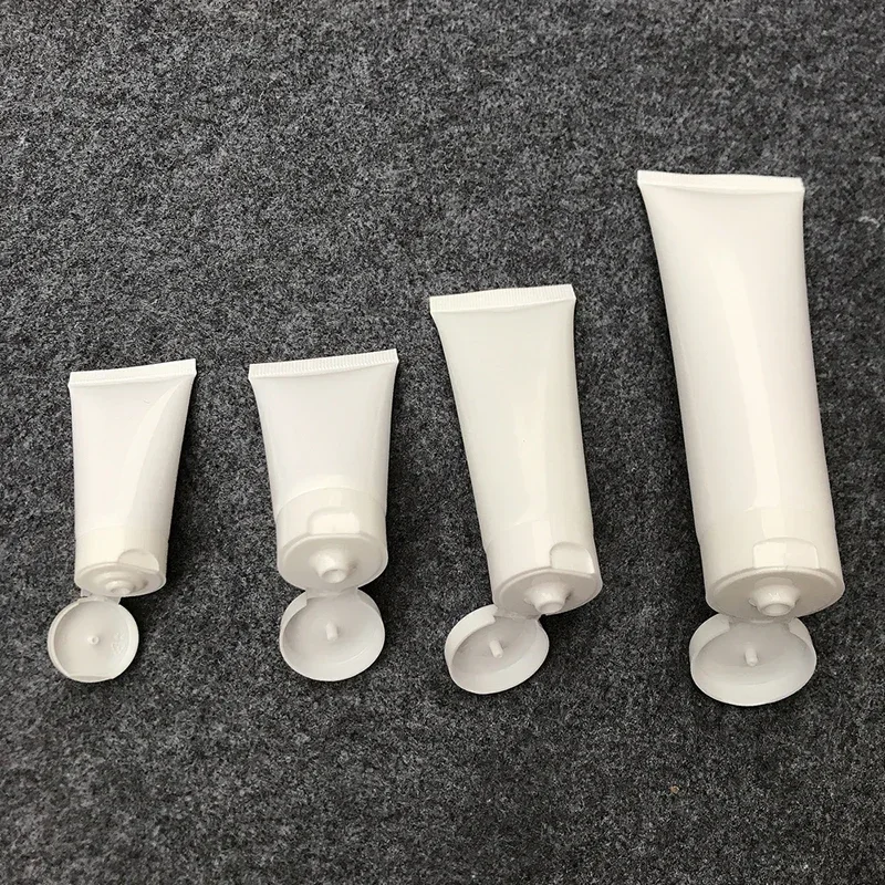 

Flip Cap Squeeze Bottle Empty Soft Tube Cream Lotion Toothpaste Refillable Cosmetic Container 15ml 30ml 50ml 100ml