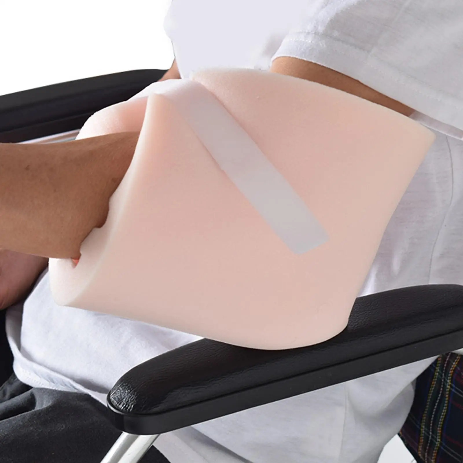2x-or-cushion-sponge-filled-pink-breathable-comfortable-ankle-foot-support-pillow-for-injuries-elder-feet-sores