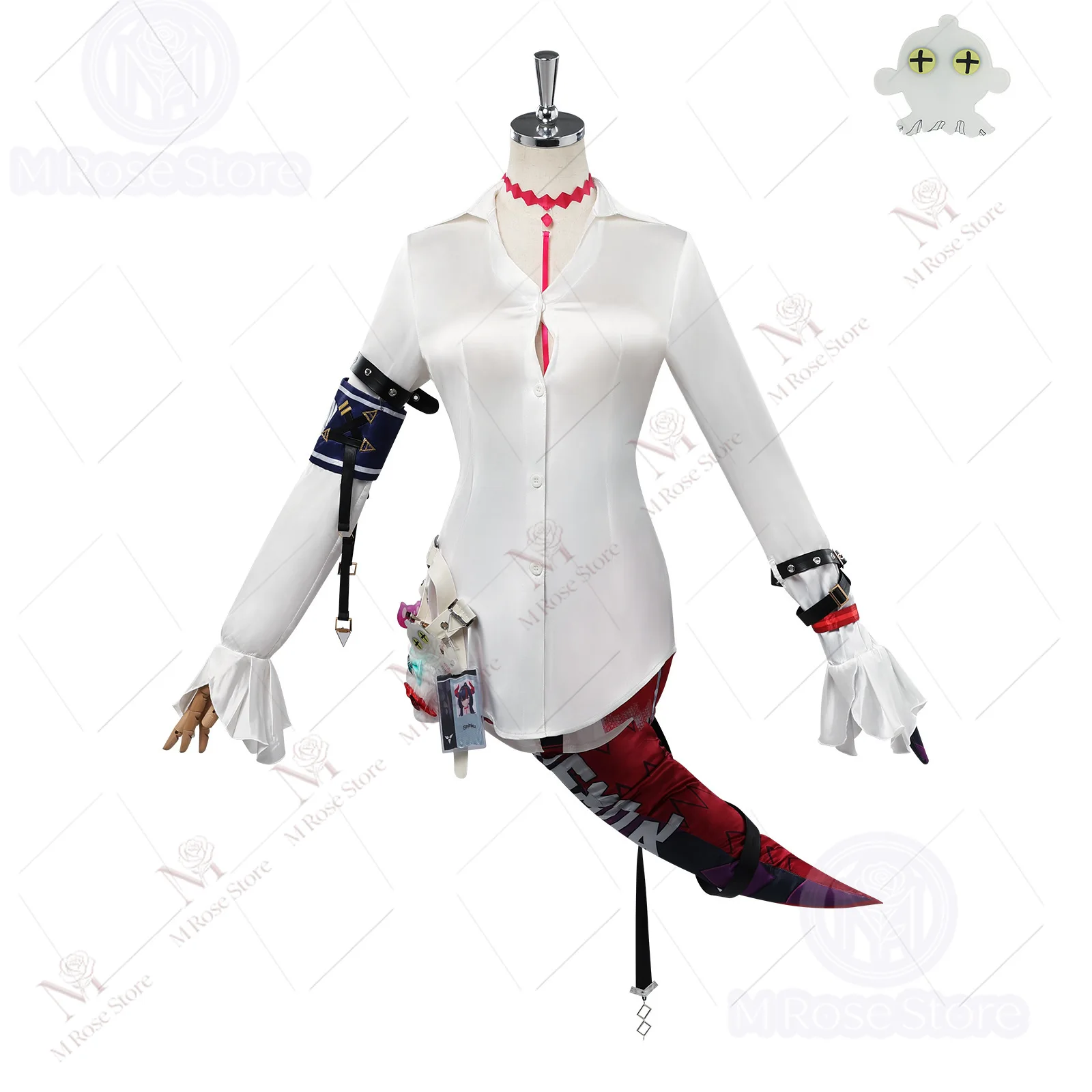 Nouvel uniforme 2026 Neverness To Everness NTE Costume de cosplay Chemise blanche Style anime Ability User Zero Nanalie Halloween