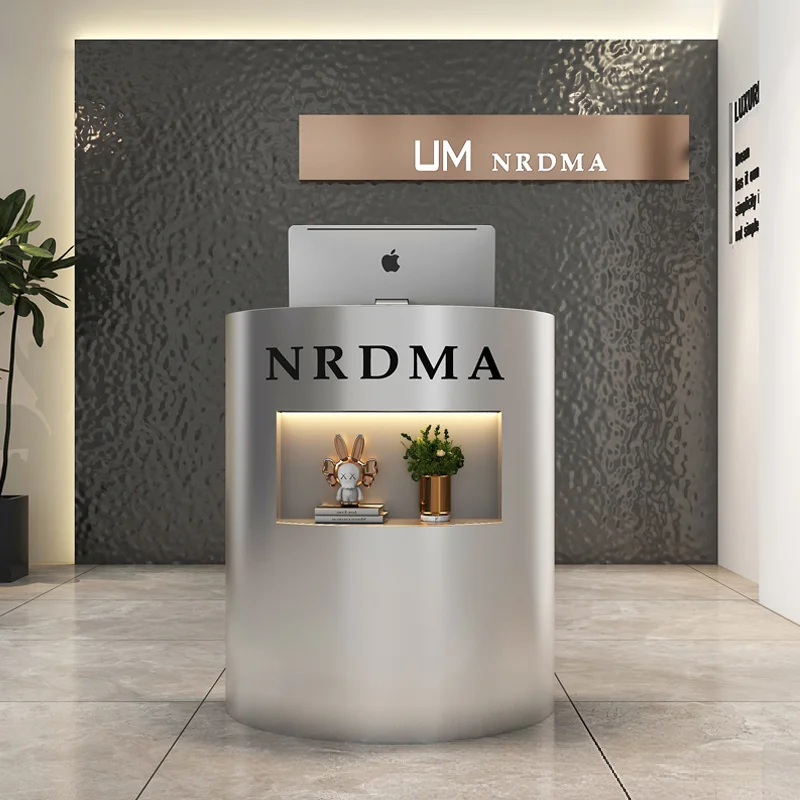 

Simple checkout page store small light luxury high sense creative bar table clothing beauty shop 4s