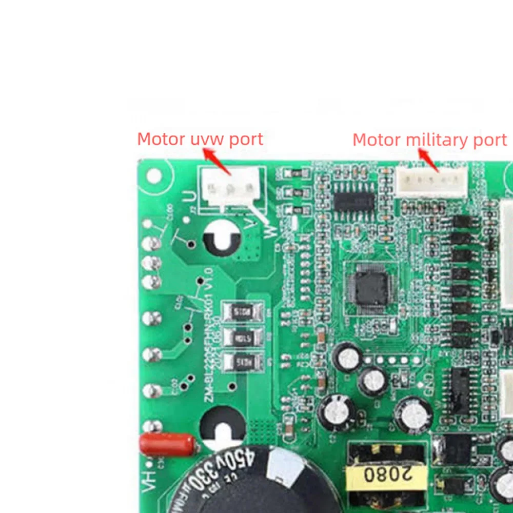 for Hall/No Hall Motor DC Brushless Motor Driver Board AC220V 1100W Max 5A DC Motor Governor Motor Speed Controller Motor Driver