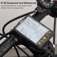 Bicycle Cycling Speed Counter Waterproof 2.7inch Digital Touch Screen Code Table Bike Ride Speedometer Odometer