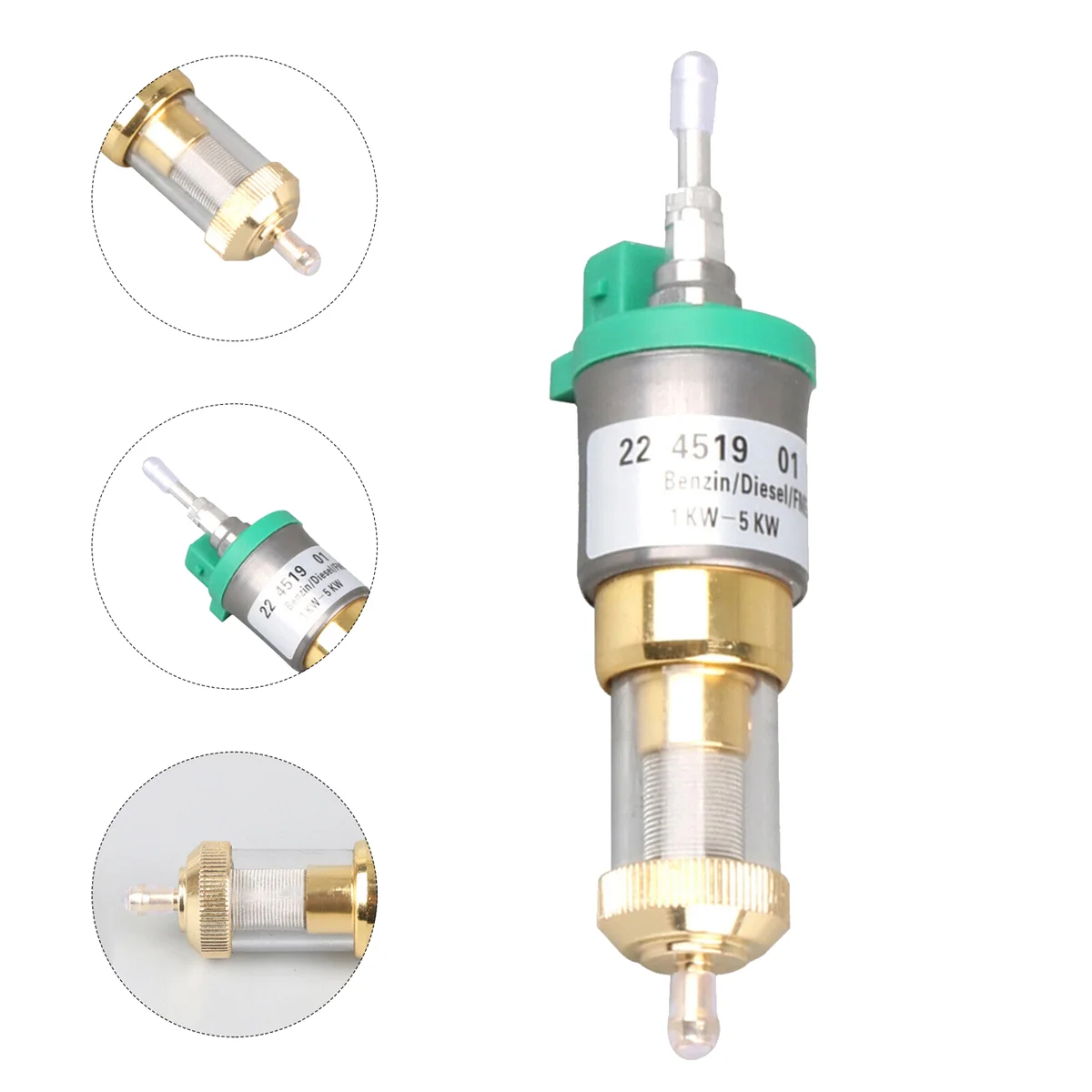 

12V Parking Heater Pulse Fuel Pump Set Solenoid Pump Air Heater Car Heater