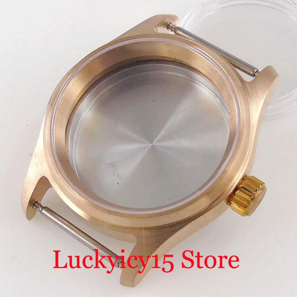 36MM/39mm CUSN8 Massives Bronze-Uhrengehäuse für Herren, Taucheruhr 20ATM, Passend für NH35A NH36A ETA 2824 PT5000 Uhrwerk, Saphirglas