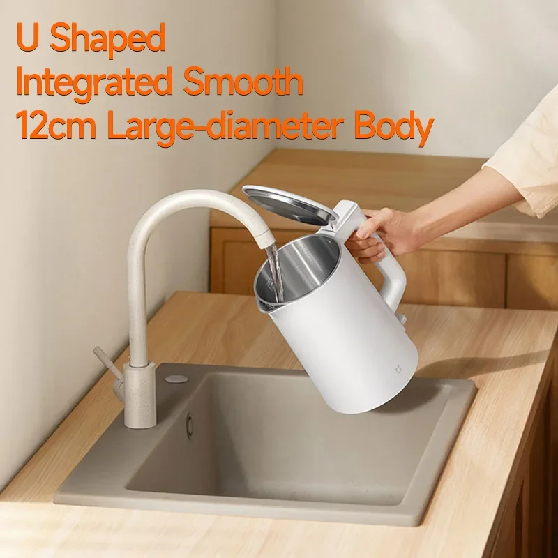 XIAOMI MIJIA Điện 1A Trà Cà Phê Inox 1800W Thông Minh Nguồn Nước Ấm Siêu Tốc Ấm Trà Điện 220V ấm Đun Nước Nhà