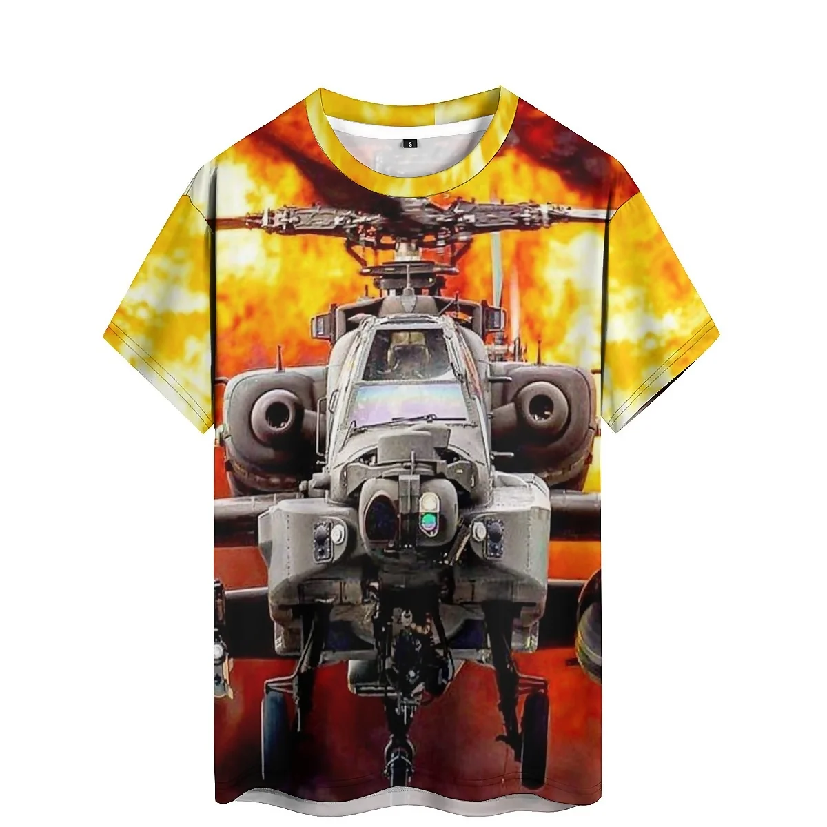Holiday Outfit Colorful Pattern Men's 3D Printed Short-Sleeve T-Shirt - Youth High-Quality Print Top