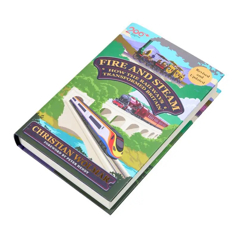 كتاب النار والبخار كريستيان وولمار أتلانتيك كتب المملكة المتحدة 9781805462699