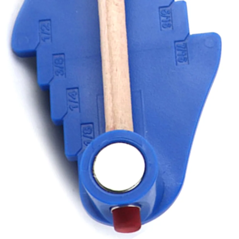 Mark Center Offset Marking Tool Centerline Template Carpenter Woodworking Gauge Locator Scribe Positioning Measuring Ruler