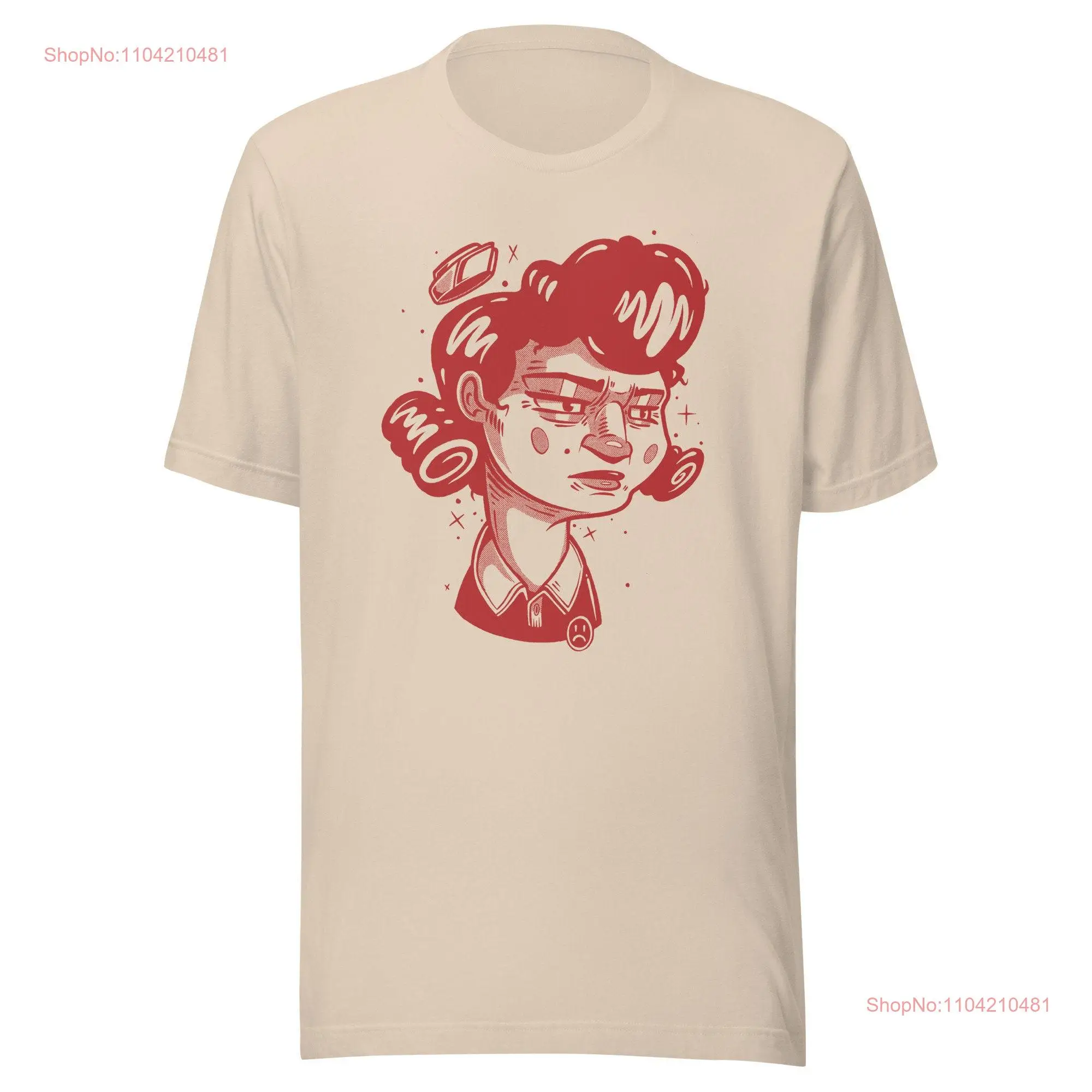 Tired Waitress T Shirt long or short sleeves