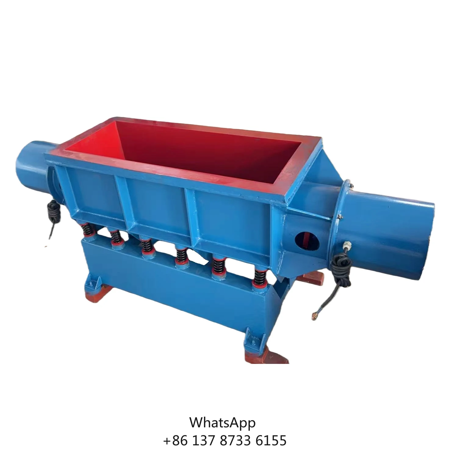 Automatic Linear Vibration Finishing Machine Surface Treatment Stone Pebble Tumbling Machine