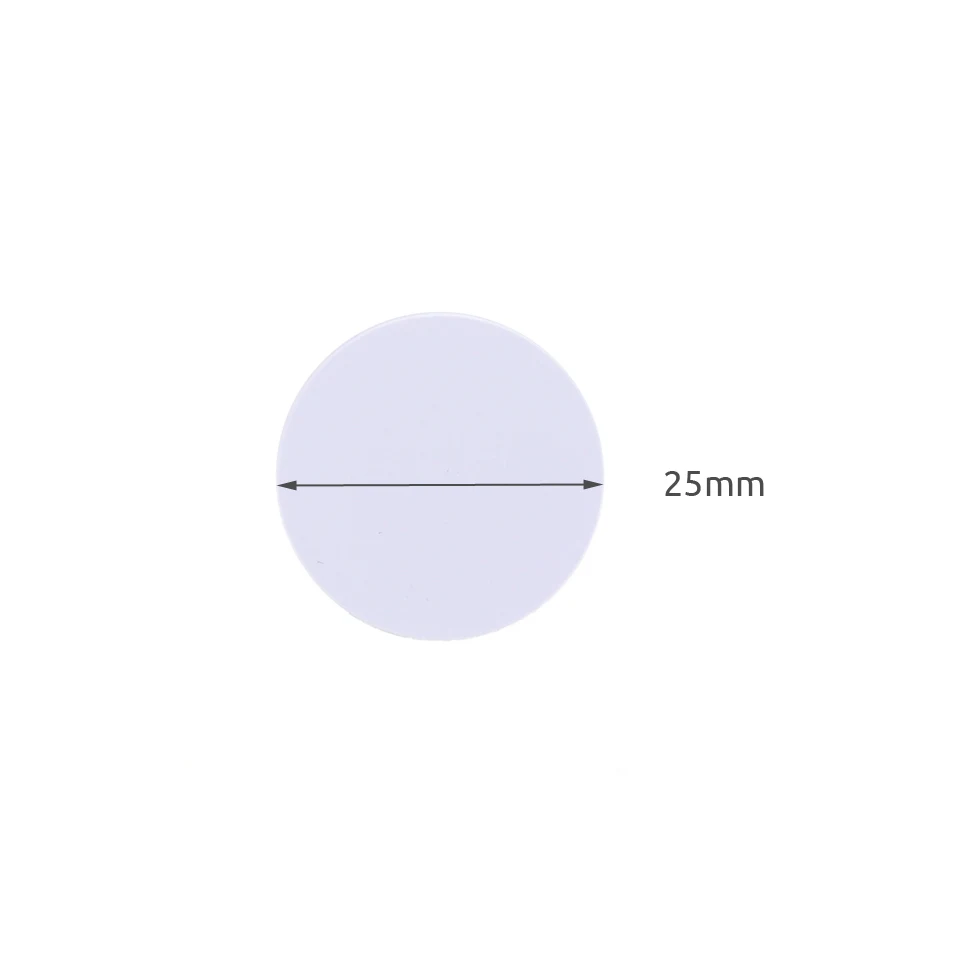 すべてのNFC電話用の5yoa-nfc粘着ステッカー、コインカードタグ、防水、PVC、25mm、13.56mhz、213、nfc215、nfc216