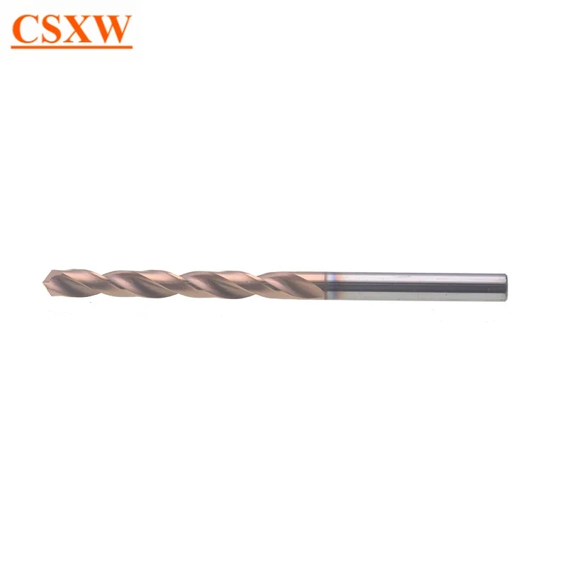 

CNC Carbide Drill 60 80 100mm Long Length Tungsten Steel For Stainless Steel Metal 1-15mm Wood Drill Solid Tungsten Carbide Bits