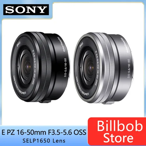 Lente Sony 16-50 E PZ 16-50mm F3.5-5.6 lente OSS (SELP1650) para cámara sony NEX-5N 5R 5T A5000 A5100 A6000 A6300 A6400 A6500