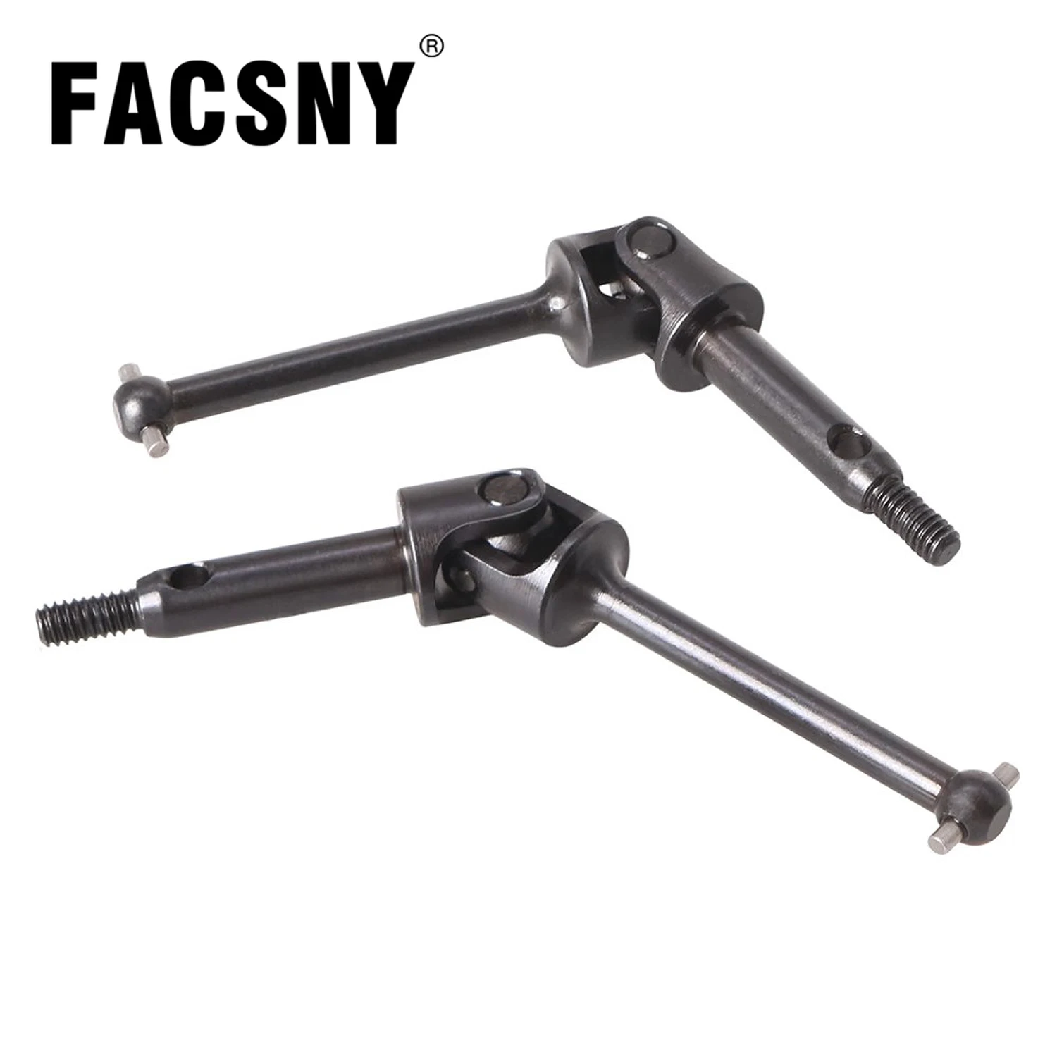 2PCS Hard Steel Drive Shaft Reinforced Steel Rear Universal Shaft For Losi 1/24 RC Crawler LOSI Micro-B 2WD Wltoys 244016 Parts