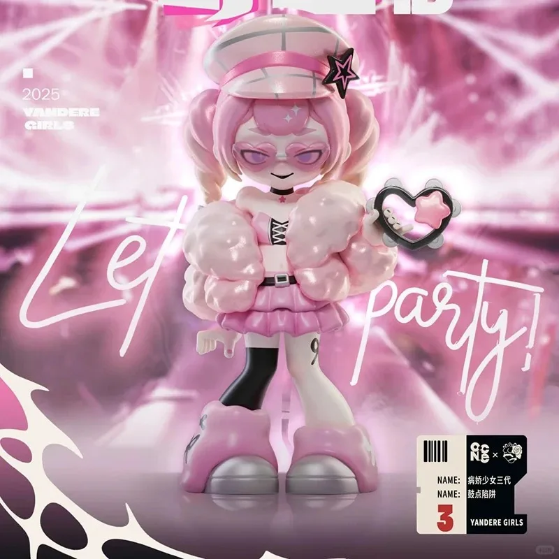 Nuovo Yandere Girls V3 Parasita ID Serie Scatola Cieca Figurina carina Stile scuro Decorazione da scrivania Modello Scatola misteriosa Regalo a sorpresa Giocattolo