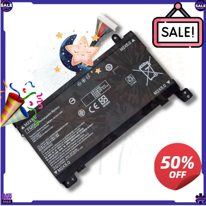 SWZY FM08 HSTNN-LB8A LB8B Battery for HP Omen 17-AN116UR AN003UR AN009NV AN044TX  AN014NA  AN040UR AN025NS AN051ND TPN-Q195 AN12