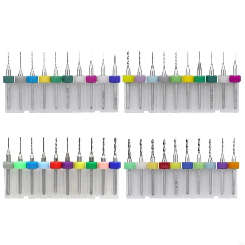 Bit bit nhỏ chuyên nghiệp PCB SET BITS cho các dự án bảng mạch làm việc bằng đá thô (0,1mm-2mm) C7AC