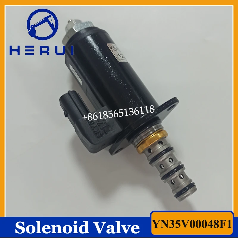 

SK200-8 SK210-8 SK250-8 SK330-8 SK350-8 Excavator Solenoid Valve KDRDE5K-31/30C50-122 For Solenoid Valve YN35V00048F1